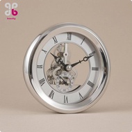 [flourishroly6] Skeleton Timepiece Insert Polished Bezel Timekeeping Part Skm3085b-rhb103g