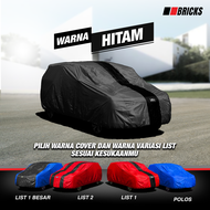 Car Cover Body Sarung Mobil MG HS Pelindung Anti UV & Custom Warna Primelux BRICK