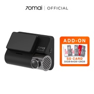 70mai A800S Dual-vision 4K With Rear Cam Dash Cam Built in GPS Night Vision ADAS App Control A800 A8