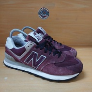 Sepatu Second Original New Balance 574 Red