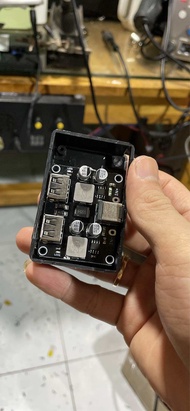 Mạch hạ áp 12V 24V sang 5V 3A DC-DC có tản nhiệt hàn dây và công tắc