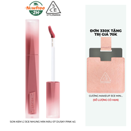 Son Kem Lì 3CE Nhung Mịn Màu 07 Dusky Pink 4g