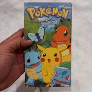 VHS FILM POKEMON POKE FRIENDS! era tahun 1999 Kondisi VG++  LAYAK KOLEKSI