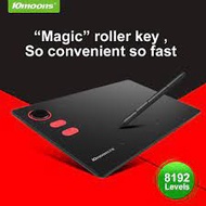 10moons G20 Graphic Tablet 8192 Levels Digital Drawing Tablet with roller No need charge Pen Tablet