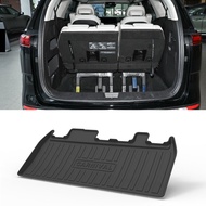 พรมท้ายรถแบบแบนสำหรับ Kia Carnival แถวที่ 3