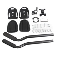 Bike Aero Bar Aluminum Alloy Aero Bars for Road Mountain Bike Bicycle Racing TT Handlebar Clip on Ar