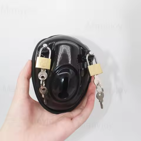 Plastic Men's Chastity Lock Chastity Belt Cock Cage Erotic Toys Adults Products Male Chastity Mastub