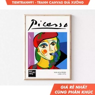 Wall paintings, Picasso, Large Art, Eclectic Wall Art, Maximalist Decor, Funky Home Decor, Apartment