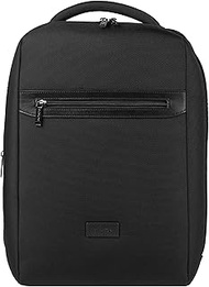 Canvas Backpack for Men with Laptop Compartment 17.3 Inches 45 x 33 x 16 cm Black H 45 x L 33 x P 16