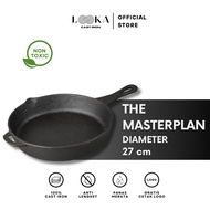 Looka Cast Iron - The Masterplan Skillet (dia: 27 cm)/Cast iron/Cast Iron Pan