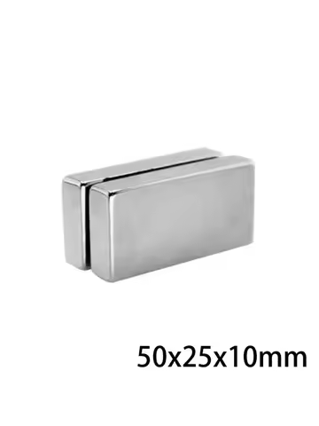50x25x10 Cuboid Block Magnet 50x25x10mm For Home Refrigerators, Offices DIY 50mm*25mm x10mm Strong M
