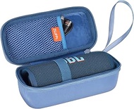 ZUJFPL EVA Hard Case for JBL Flip 6 Flip 5 Waterproof Portable Bluetooth Speaker, Fit for JBL Flip 4 Premium Travel Protecrive Carrying Storage Bag(Blue)