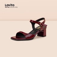 (Lovito Refine) Elegant Sandals Heels for Women LR17E017 (Lovito Refine) Selipar Tumit Elegan untuk 
