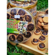 Biskut Raya Homemade Tini Cookies (Coklat Biscoff)