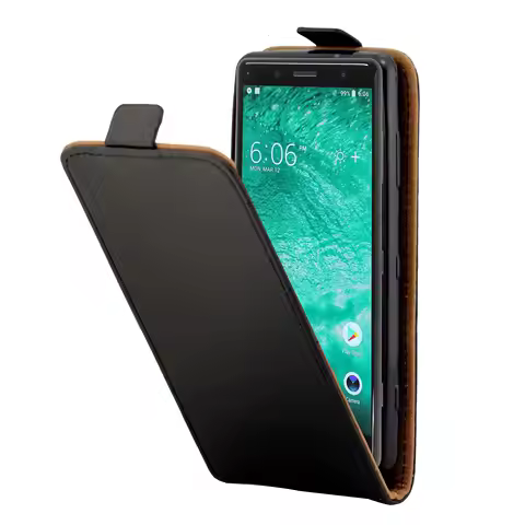 Magnetic Vertical Up Down Flip Leather Card Slot TPU Back Case Cover For SONY Xperia XZ2 compact,XZ2