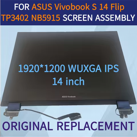 For Asus Vivobook S 14 Flip TP3402 TP3402v TP3402z TN3402 TN3402YA TN3402QA 14INCH Laptop LCD WUXGA 
