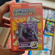 Rumble OFC Buluke Blokis Transformers Galaxy Defender Version DV 04 Fix Character