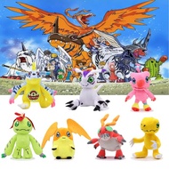 Japanese Anime Digimon Plush Toys Agumon Gabumon Digimon Dolls Classic Anime Merchandise Collectible