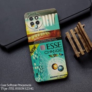 HP Casing Latest Itel S23hp - Fashion Cat Case - Case Itel S23hp - Soft Case Itel S23hp - Kesing Ite