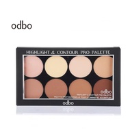 ODBO highlight &amp; contour pro palette 20g. Powder