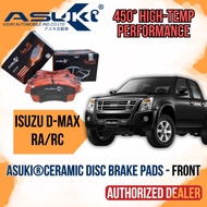 ISUZU D-MAX DMAX RA/RC 4X4  - ASUKI *Ceramic* Brake Pad - Depan/Front SET(4PCS)