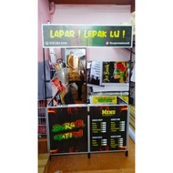 REGGAE DESIGN  BURGER STALL LIPAT