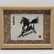 Win instant success Desktop Home Decor Wuhu Artwork Iron Painting Office Decoration F88W