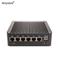 cheapest Fanless Intel 12th Gen N100 Soft Router Quad Core Mini PC 6 intel i226v LAN DDR4 HDMI DP Ty