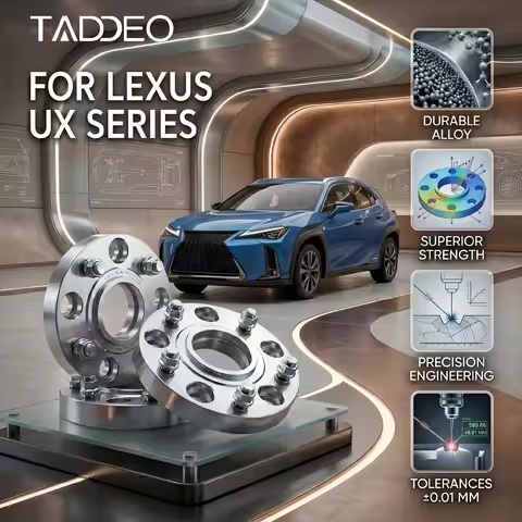 TADDEO Forged 7075-T6 Wheel Spacers PCD5x114.3 CB60.1 for Lexus RZ Series EB10 Adapters Widening Veh