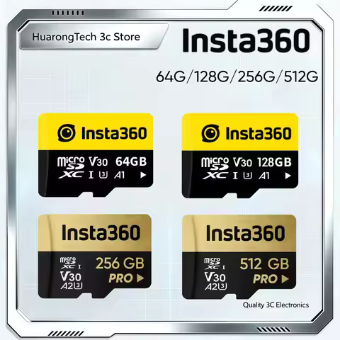 Insta 360 Memory Card Brand 64g/128g/256g/512g SD Card Suitable Fully Compatible With The Entire Ins