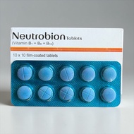 Neurobion Vitamin B-complex Supplement B1, B6, B12 (10x10) Film Coated Tablets