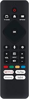 Beyution URMT26CND002 Replace Voice Remote Control fit for Philips Smart TV 43PUL7672/F7 65PUL7672/F