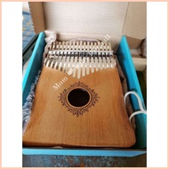 ☋ ∆ ♈ 【Good Wood】17 keys Kalimba Thumb Piano Acoustic Finger Piano Music Instruments