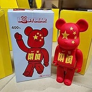 JJSFJH Action Figure Toy(random style box) China Flag 400% MONCHHICHI 400% Bearbrick (Color : Pink MONCHHICHI)