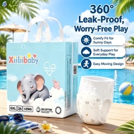 Xiiliibaby Baby Diaper Pants Mega Size L-8XL Ultra Soft Absorbent for 9-35kg+ Toddlers