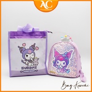 [AC] CHILDREN'S KUROMI BAG AND CUTE FOOD BAG