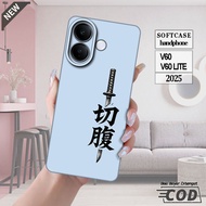VIVO V60 5G 2025 case AND VIVO V60 LITE 2025 case _Black Rubber Casing Silicone Cool FlexibleBENING