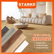 StarkePlus Vinyl Flooring Lantai Vinyl Vinyl Floor Vinyl Floor Sticker Kayu Self-adhesive Floor Tile