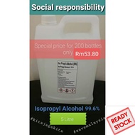🔥READY STOCK🔥99% Pure Isopropyl Alcohol (IPA) 5 litres / 75% Isopropyl Alcohol ( IPA) 5 L