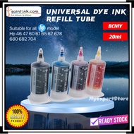 Saintink Refill kit Ink Tube for Hp cartridge HP46 46 HP47 47 HP60 60 61 65 67 HP678 678 HP680 680 H