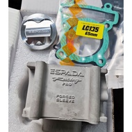 Y15ZR Y15/ LC135 [ 65MM ] ESPADA CERAMIC BLOCK WITH FORGED PISTON