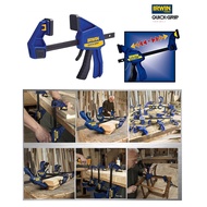 Irwin 1964719 Quick-Grip 18" (45cm) Medium-Duty One-Handed Bar Clamps