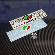 sticker 0184 perodua family car sticker accessories