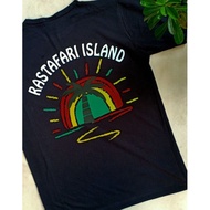 Rastafari island t-shirt rasta bob Marley shirt