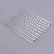 [Energetic] 10pcs/lot Transparent Pyrex Glass Blowing Tubes Long Thick Wall Test Tube