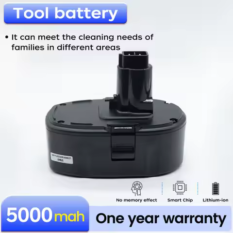 BNN GJD-for Dewait 18V 4.0A DC9096 DC9098 Ni-Mh Replacement for Dewalt 18V Battery 4500mAh XRP Compa