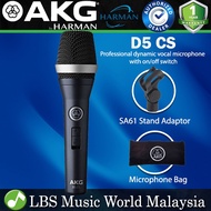 AKG D5CS Professional Audio Dynamic Vocal Microphone with On Off Switch (D5 CS Mic)