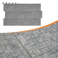 [Adepe] Concrete Stamp Mat Texture Mat Floor Imprint Rustic 43cmx74cm Rock Texture