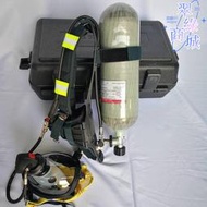 自給式空氣呼吸器生產面罩鋼瓶自救式rhzk6.8l正壓空氣呼吸器