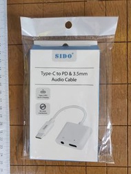 SIDO TYPE-C TO PD&amp;3.5mm AUDIO CABLE